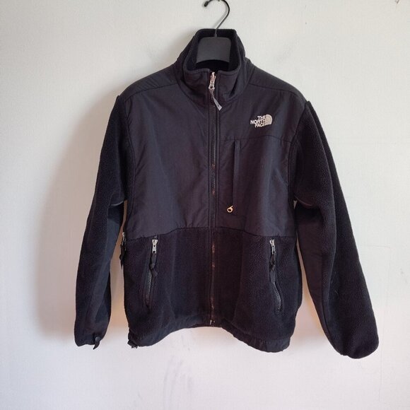Ladies SZ S The North Face Black Denali Fleece Jacket - Picture 1 of 5